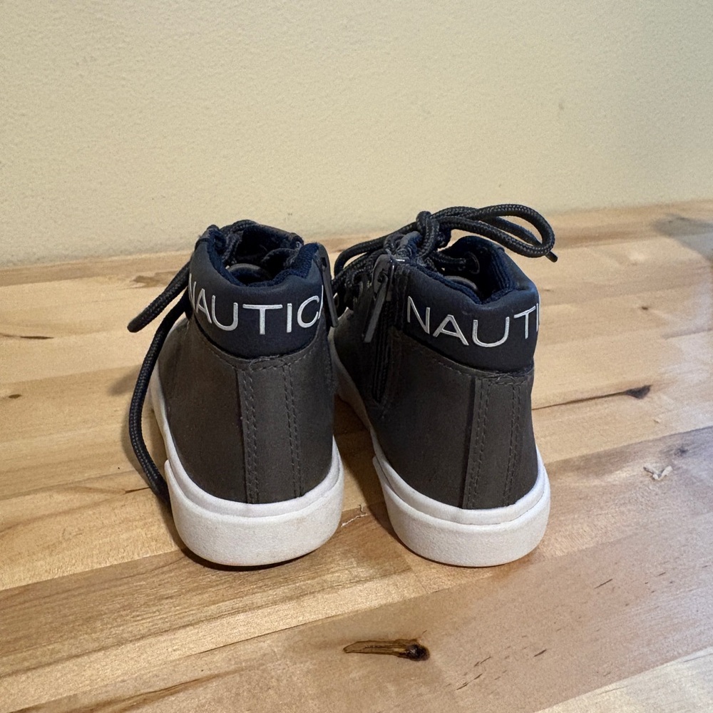 Nautica Toddler Boy High-Top Sneakers - Gray - Picture 3 of 4